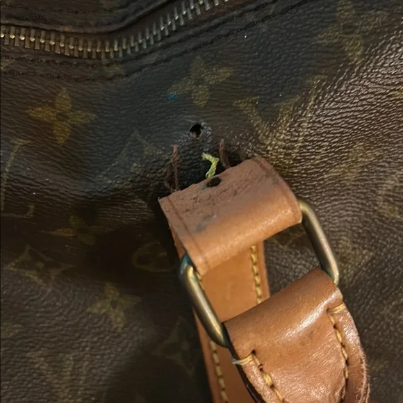 Louis Vuitton Brown Monogram Travel Bag - Picture 9 of 15